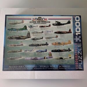 1000 piece WWII Bombers puzzle. Sealed